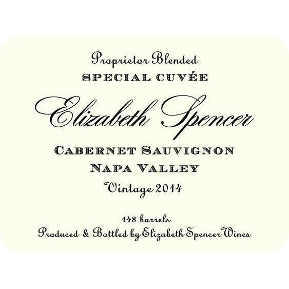 #3 Elizabeth Spencer Cabernet Sauvignon Special Cuvee Napa Valley 2014