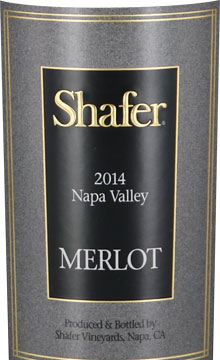 #10 Shafer Merlot Napa Valley 2014